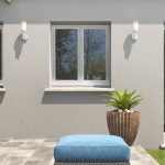 fenêtre et porte battante vitrée PCV